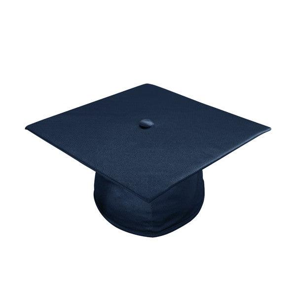 Shiny Navy Blue Kindergarten/Preschool Cap - Graduation Seller