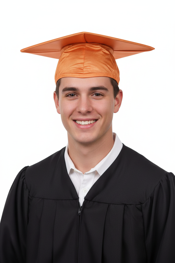 Shiny Orange Cap