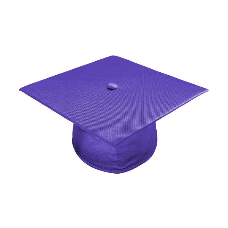 Shiny Purple High School Cap & Gown - Graduation Seller