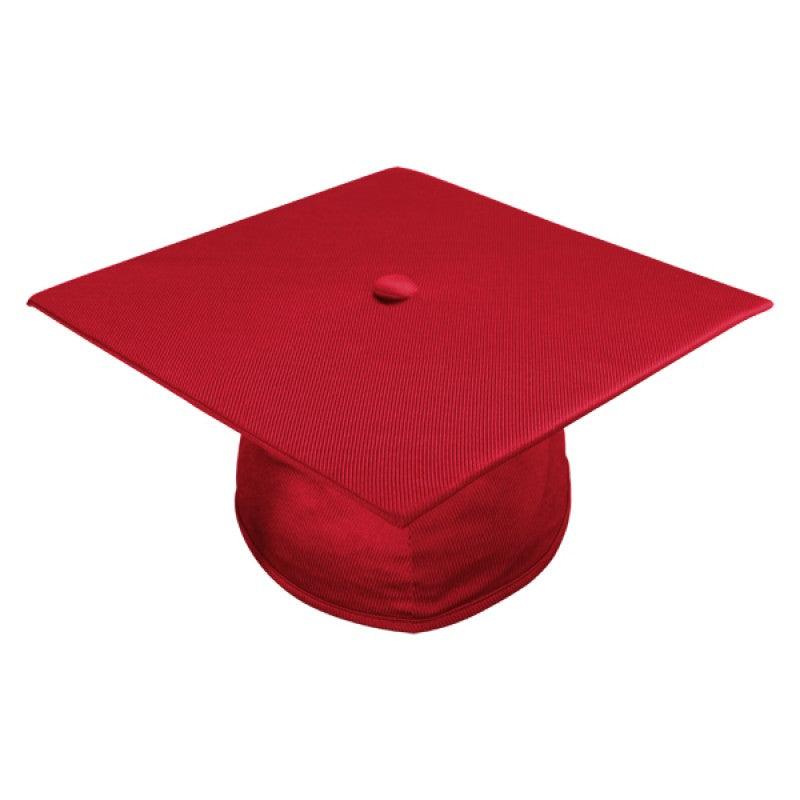 Shiny Red Bachelors Academic Cap & Gown - Graduation Seller
