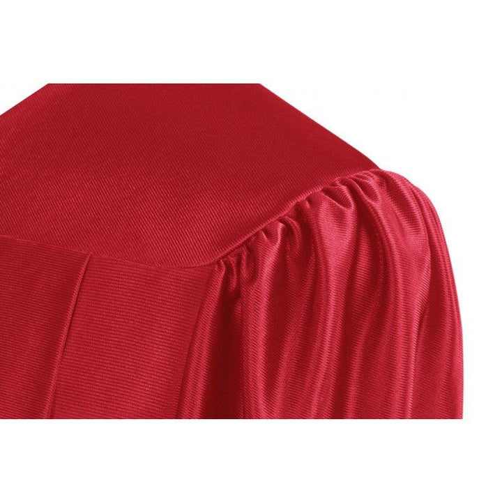 Shiny Red Bachelors Academic Cap & Gown - Graduation Seller