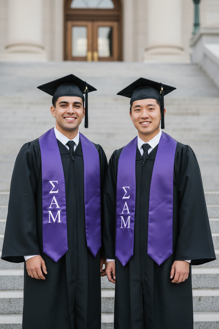 Sigma Alpha Mu Greek Lettered Stole