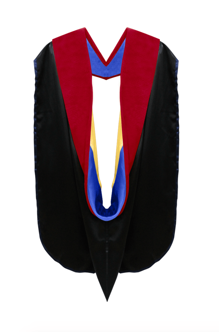 Doctor of Theology Hood - Royal Blue & Golden Yellow - Graduation Seller
