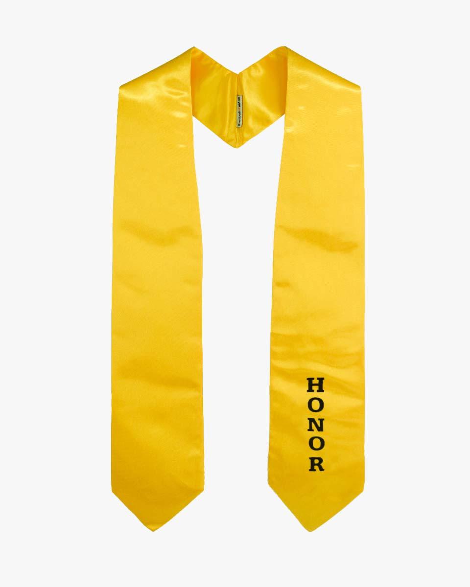 Gold Imprinted stole - 4 Styles Availble - Graduation Seller