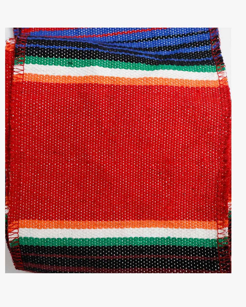 Mexican Serape Graduation Stole with White Tassel - 7 Colors Available - Graduation Seller