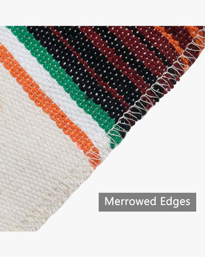 Mexican Serape Graduation Stole with White Tassel - 7 Colors Available - Graduation Seller