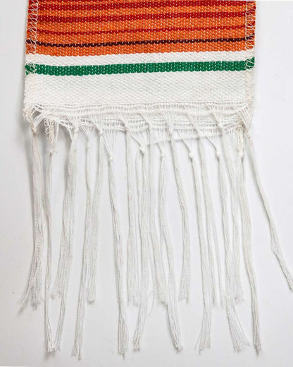 Mexican Serape Graduation Stole with White Tassel - 7 Colors Available - Graduation Seller