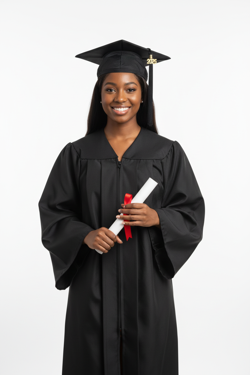Stanford New Model Cap Gown