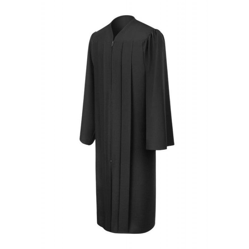 Matte Black Bachelors Cap, Gown & Hood Package - Graduation Seller