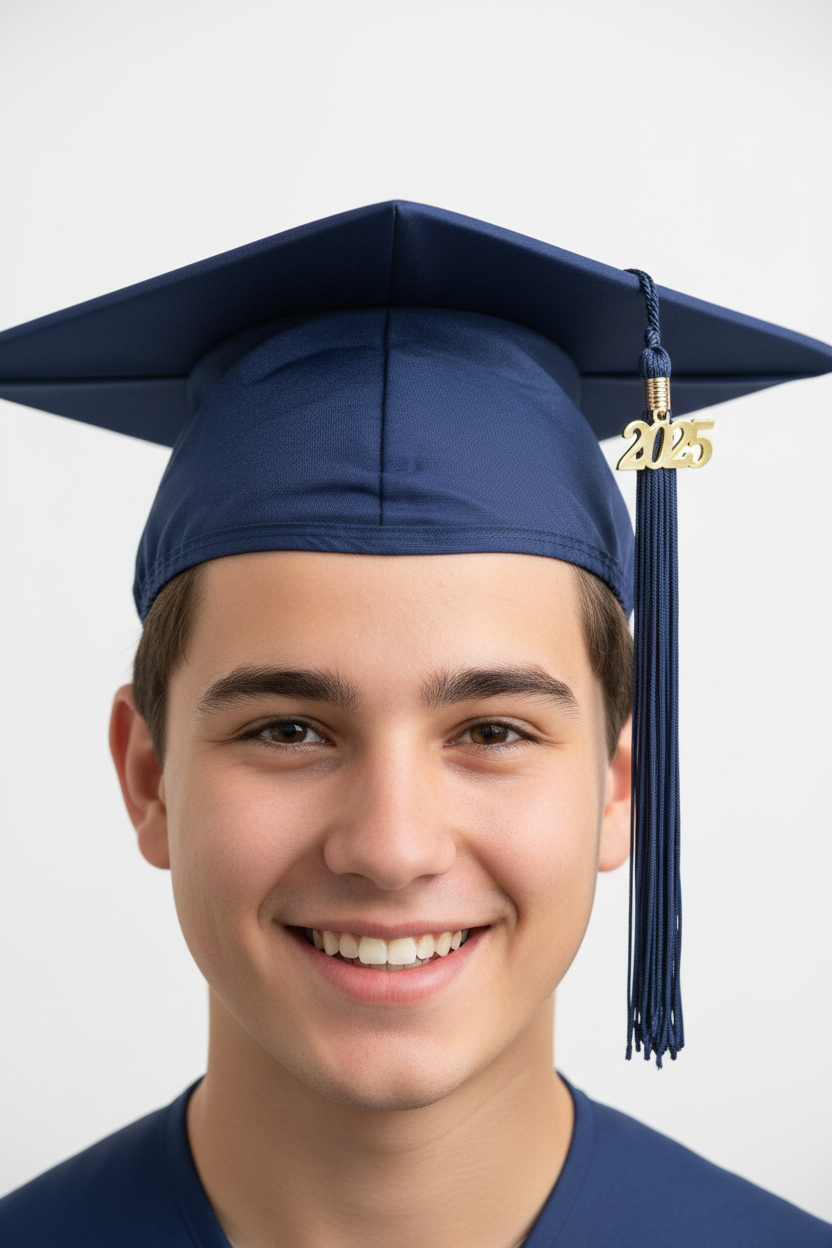 UC Davis Navy Cap Tassel