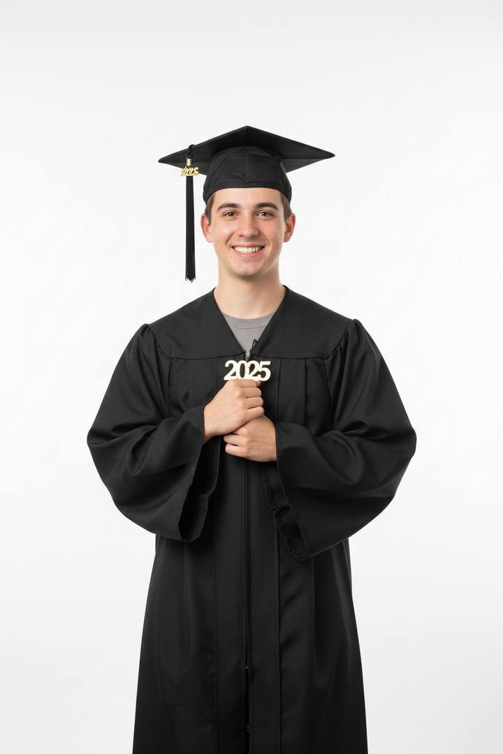 UGA Matte Black Cap Gown