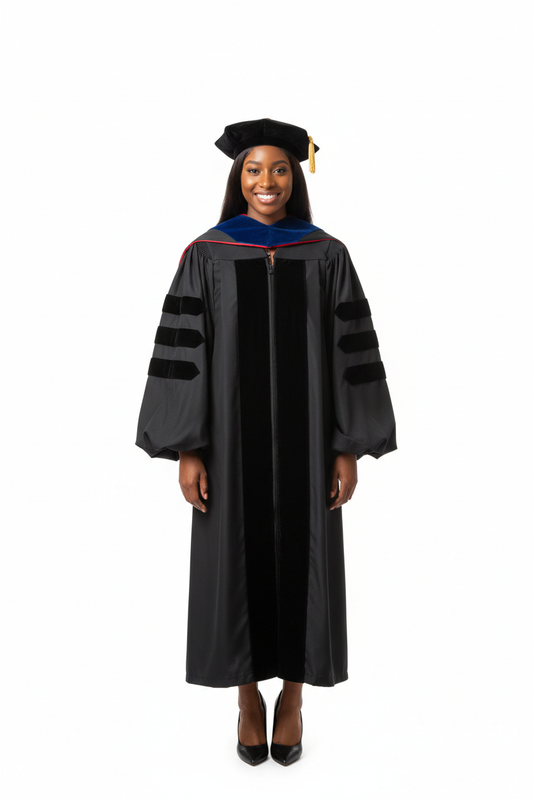 University of Georgia Doctoral Regalia 模特展示图
