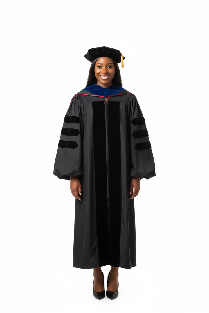 University of Georgia Doctoral Regalia 模特展示图